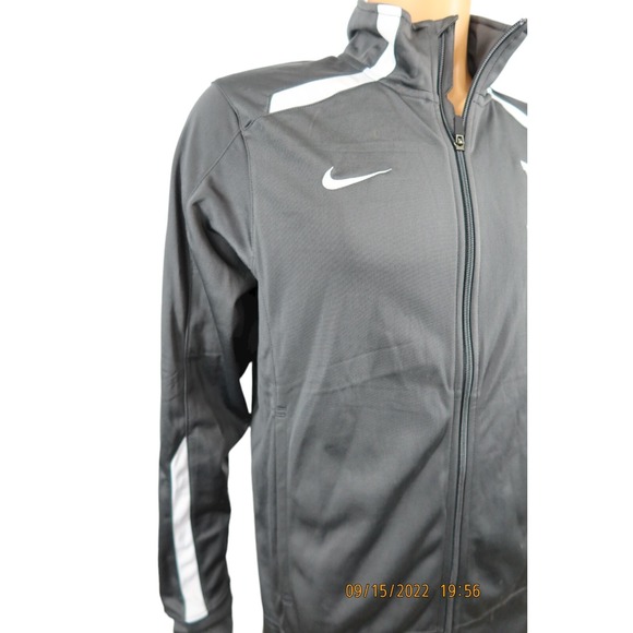 Davidson‎ College Track Jacket Size S Wildcats Football Gray Davidson NC Nike - Picture 3 of 6